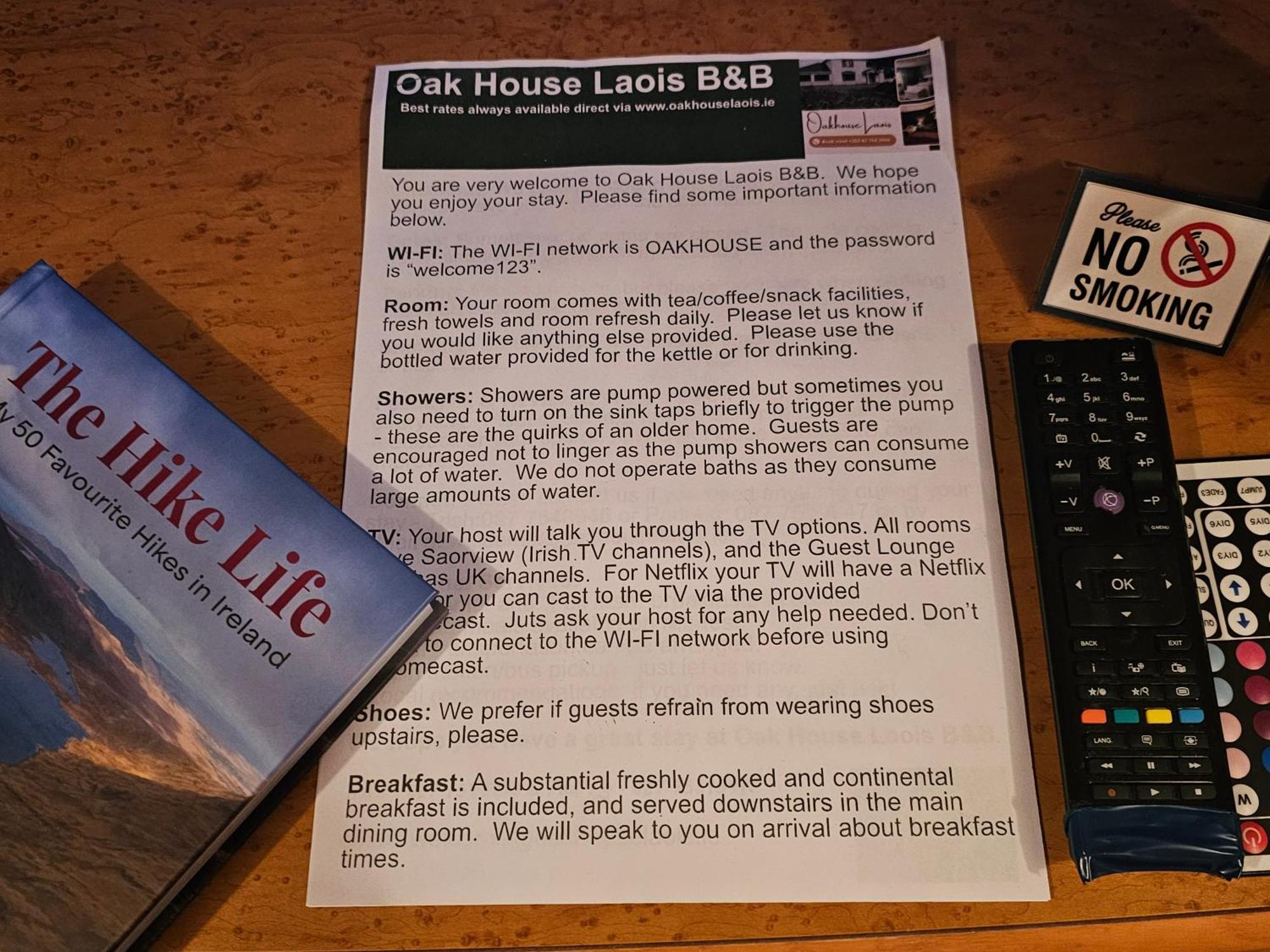 Oak House Laois B&B Portarlington Pokój zdjęcie